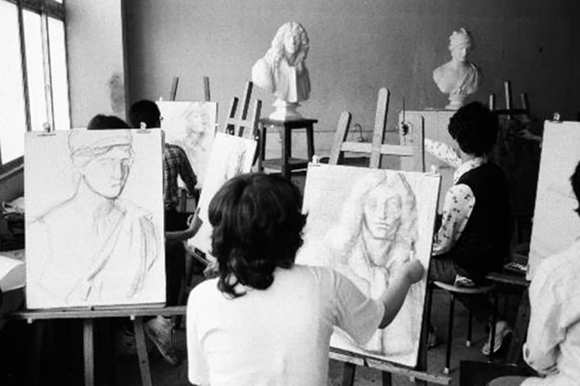 開学当初の授業風景